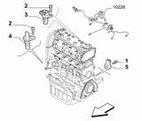 Crankshaft Pulse Sensor - Abarth 595,695 New 500,New Panda - sensor