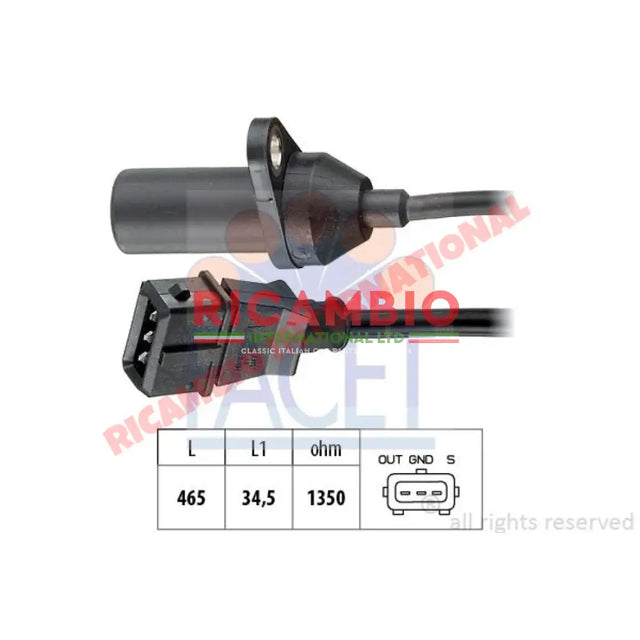 Crankshaft Sensor - Fiat Classic Panda Spi - Ignition & Electronic Parts