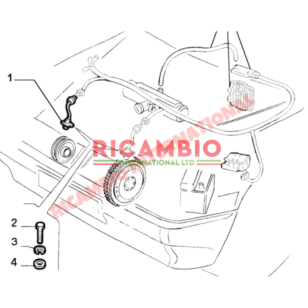 Crankshaft Sensor - Fiat Uno Cinquecento Ducato - Ignition & Electronic Parts