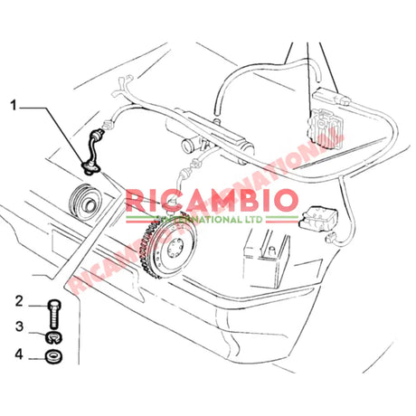 Crankshaft Sensor - Fiat Uno Cinquecento Ducato - Ignition & Electronic Parts
