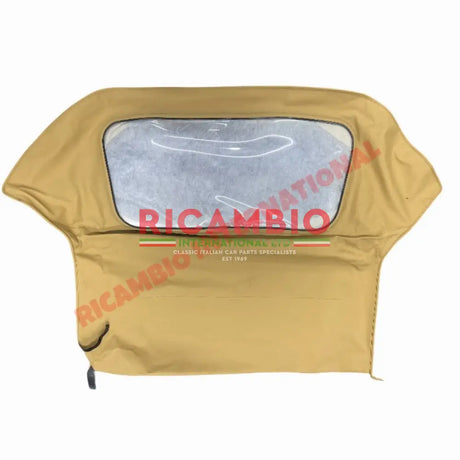 Cream Soft Top Convertible Roof - Fiat Barchetta - Barchetta