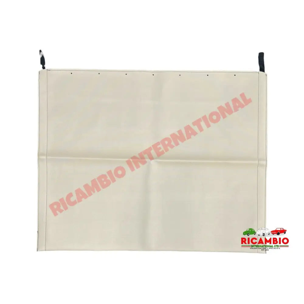 Cream Sunroof Canvas - Classic Fiat 500 126 - Sunroof