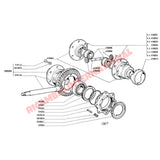 Crown Wheel & Pinion - Classic Fiat 500 F/L - Gears and Related Parts