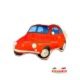 CUSHION FIAT 500 - Red - Toys - Gifts & Novelty Items
