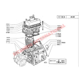 Cylinder Head Bolt Kit - Classic Fiat 500 - Engine & Associated Items