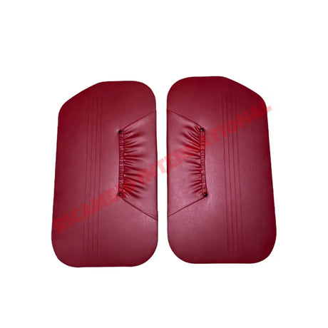 Dark Red Inner Door Panel Kit - Classic Fiat 600D - Interior Parts