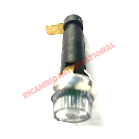 Dash Light & Bulb Holder (GREEN) - Classic Fiat 500,600,850 - Lights - Lamps and Lenses