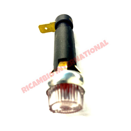 Dash Light & Bulb Holder (RED) - Classic Fiat 500 600 850 - Lights - Lamps and Lenses