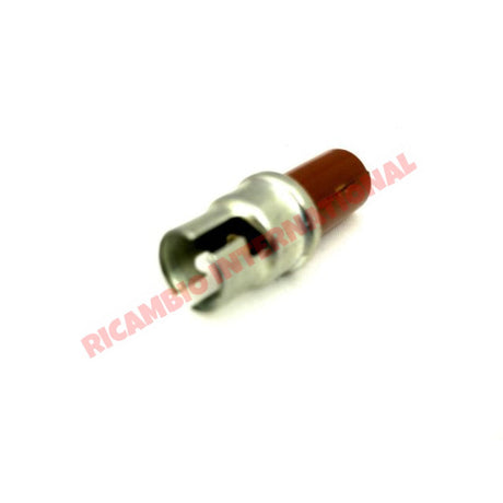 Dash Light & Bulb Holder (RED) - Classic Fiat 500 600 850 - Lights - Lamps and Lenses