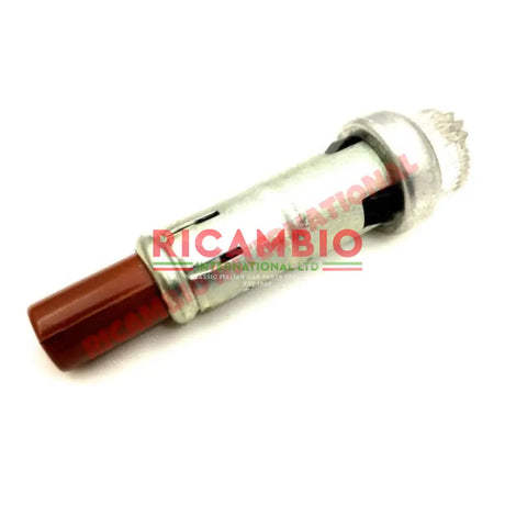 Dash Light & Bulb Holder (RED) - Classic Fiat 500 600 850 - Lights - Lamps and Lenses