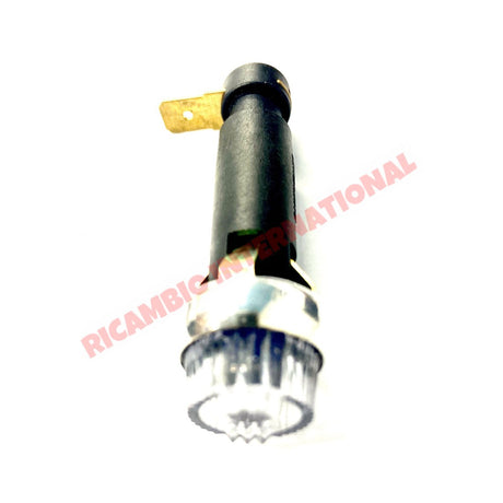 Dash Light & Bulb Holder Spade Terminal (BLUE) - Classic Fiat 500 - Lights - Lamps and Lenses