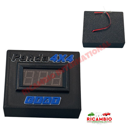 Dashboard Battery Voltmeter - Classic Fiat Panda & 4x4 - voltmeter