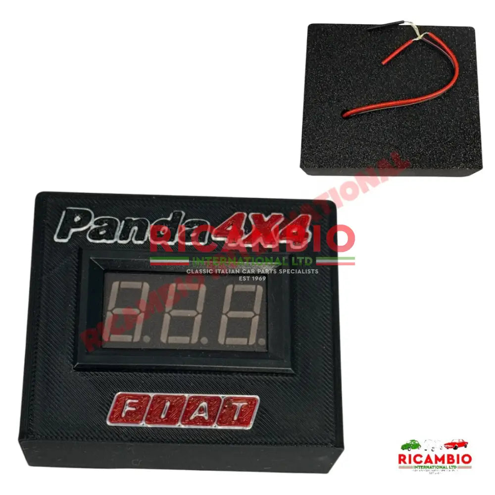 Dashboard Battery Voltmeter - Classic Fiat Panda 4x4