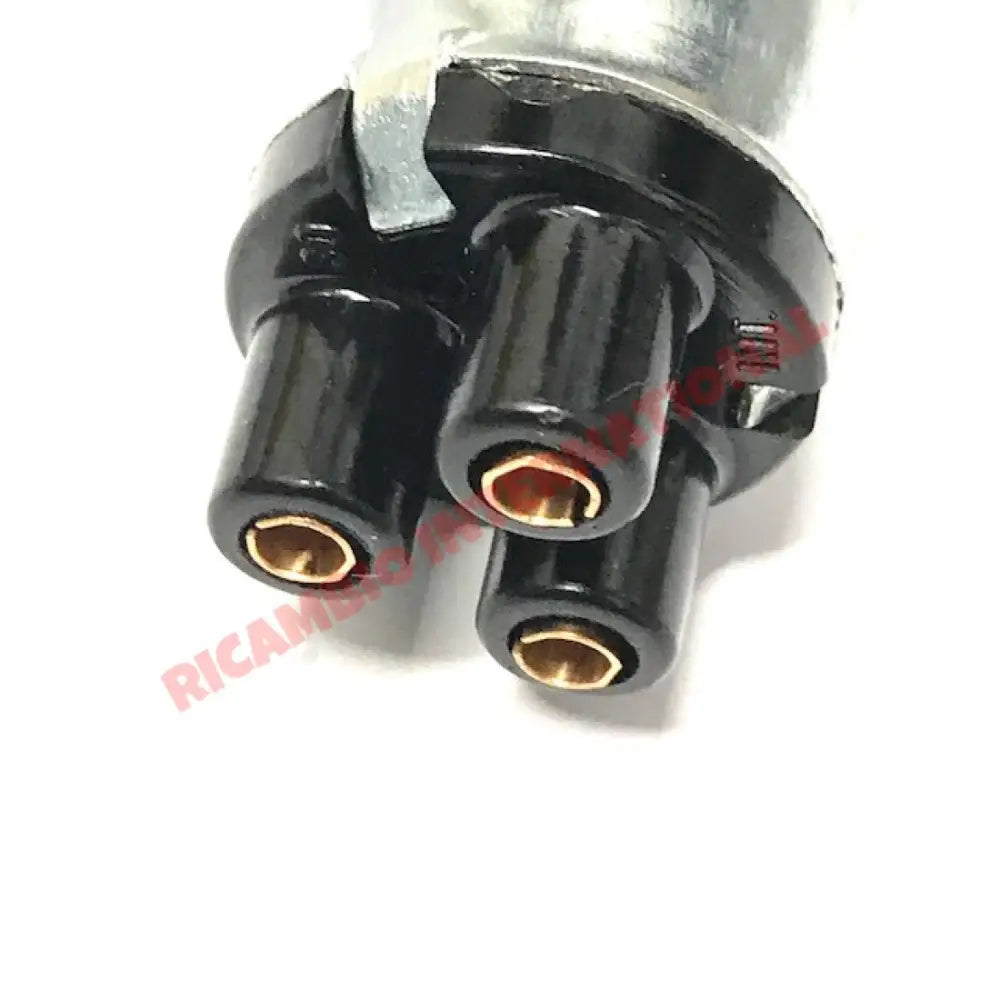 Dashboard Ignition Switch with Chrome Bezel & Keys - Classic Fiat 500 - Classic Fiat 500 Parts & Spares