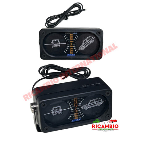 Dashboard Inclinometer (BLUE 4x4) - Classic Fiat Panda 4x4 - Accessories & Interior Parts