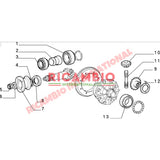 Differential Bearing - Classic Fiat Panda Y10