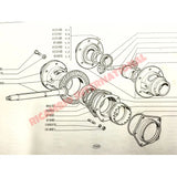 Differential Bearing - Fiat 600 - Bearings