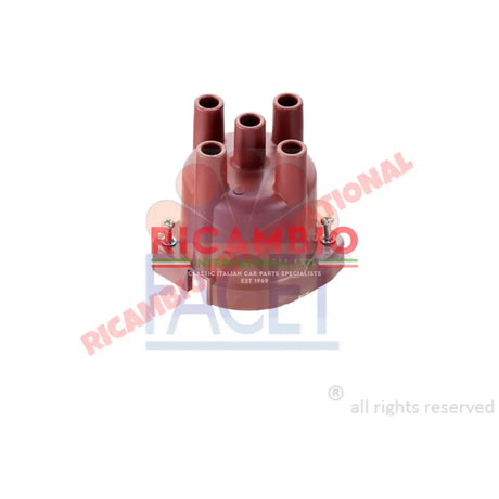 Distributor Cap - Fiat 127,128,131,132,900E,Strada,Argenta,Fiorino Alfa Romeo Spider,Sud,Giulietta,Alfetta - Fiat 850T