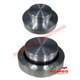 Distributor Hole Aluminium Cap - Classic Fiat 500 126 - Mechanical and Engine Parts