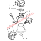 Distributor Oil Seal - Classic Fiat Panda Uno Y10 - Ignition & Electronic Parts