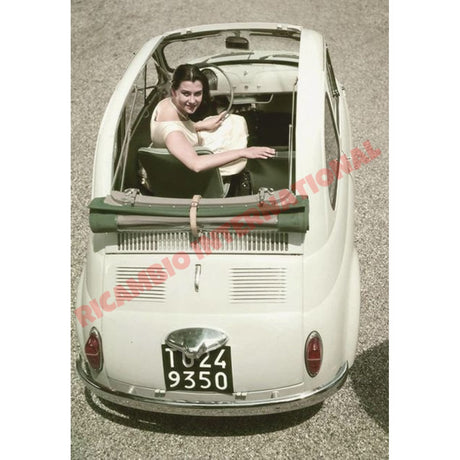 Door Check Strap - Classic Fiat 500 - Rubber Gaskets - Seals & Grommets