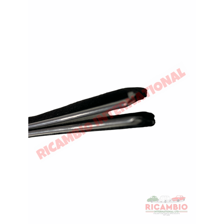 Door Glass Internal Scrapper Kit (2 piece) - Fiat 124 Sport Spider - Gaskets & Seals
