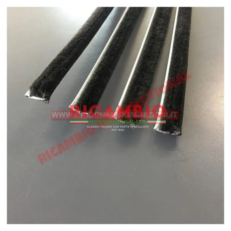 Door Glass Scrapper Kit (4 piece) - Fiat 850 - Fiat 850 Window - Seals & Trim