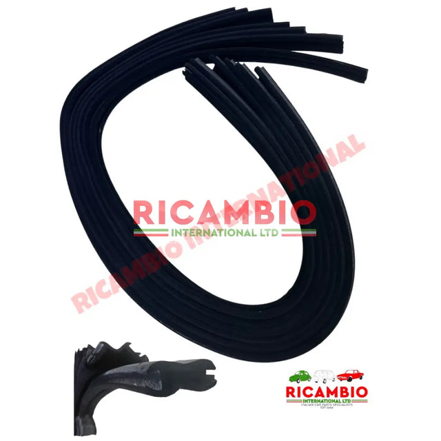 Door Glass Sliding Window Channel Seal Kit - Lancia Beta Montecarlo - Window - Seals & Trim