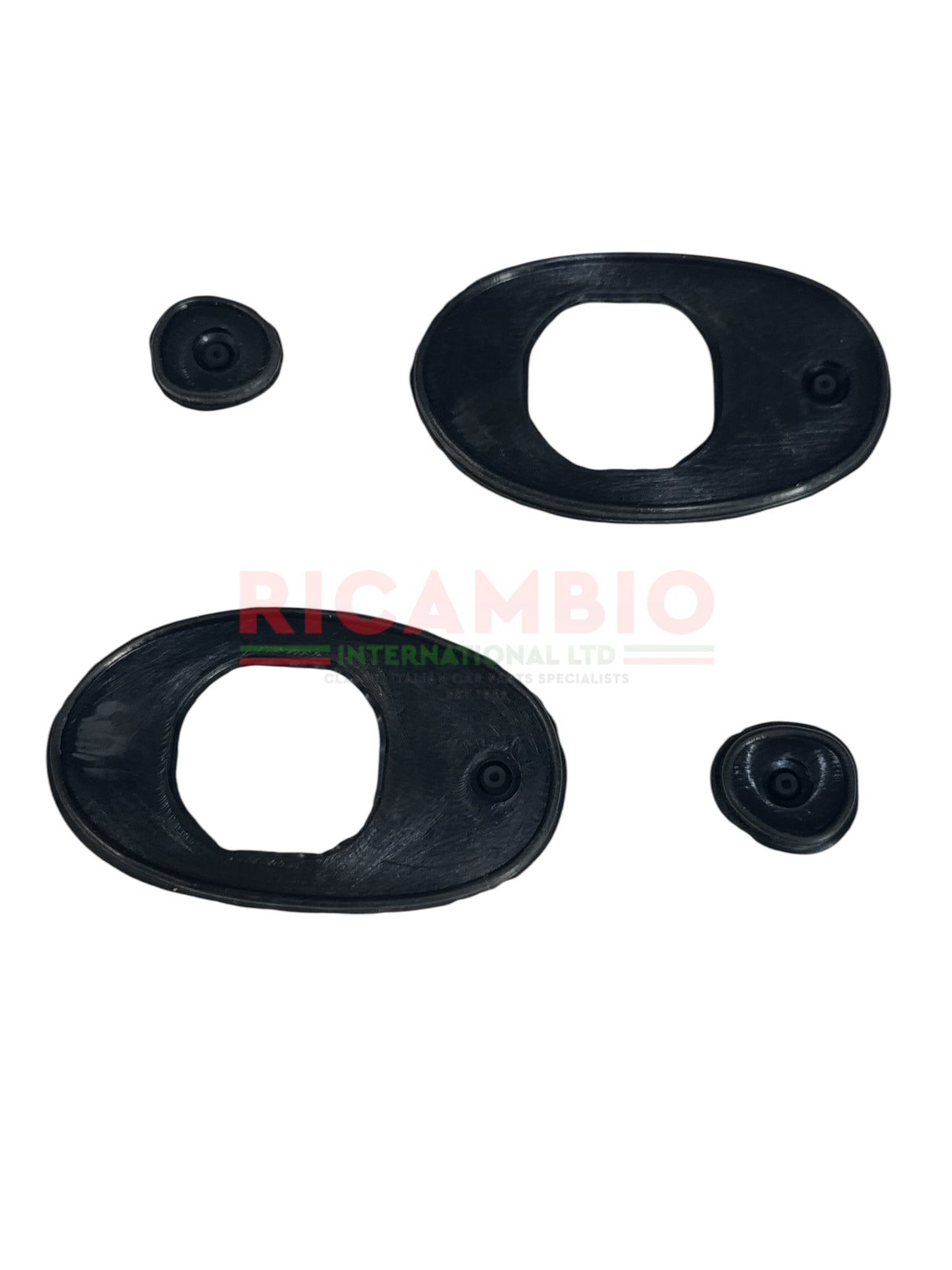 Door Handle Rubber Seal Kit - Autobianchi Bianchina - door handle rubber seals