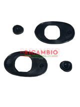 Door Handle Rubber Seal Kit - Autobianchi Bianchina - door handle rubber seals