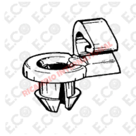 Door Lock Clip - Fiat 126,128,131 Lancia Beta plus others - Handles - Locks and Catches