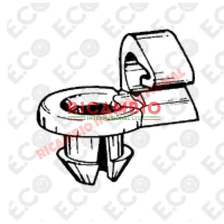 Door Lock Clip - Fiat 126,128,131 Lancia Beta plus others - Handles - Locks and Catches