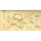 Door Lock Horizontal Connecting Rod Retainer - Classic Fiat 500 - Handles - Locks and Catches