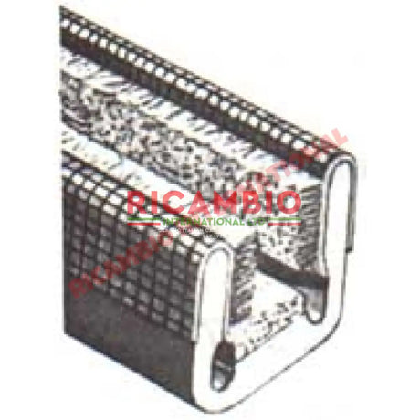 Door Window Channel (20 x metre roll) - Classic Fiat 500 126 600 850,900 - Window Seals & Associated Parts