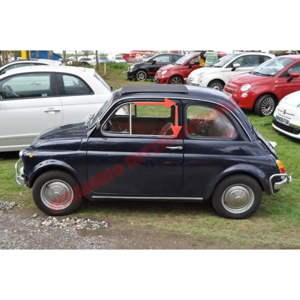 Door Window Channel - Classic Fiat 500 126 600 - Window Seals & Associated Parts