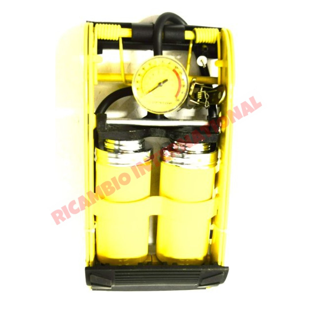 Double Barrel Foot Pump - Car Care Products