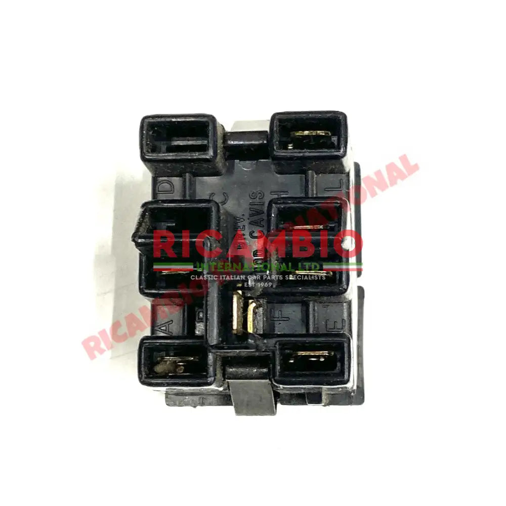 Double Dashboard Switch Cluster - Fiat 125,1100,1300,1500,2300 - Ignition & Electrical Items