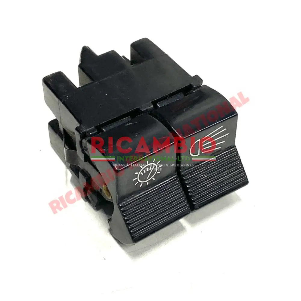 Double Dashboard Switch Cluster - Fiat 125,1100,1300,1500,2300 - Ignition & Electrical Items