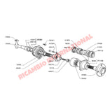 Drive Shaft Coupling Joint - Classic Fiat 500,126,600 - Axles - Shafts - Joints and Couplings