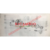 Drive Shaft Coupling Joint - Fiat 850 900 - Axles - Shafts - Joints and Couplings