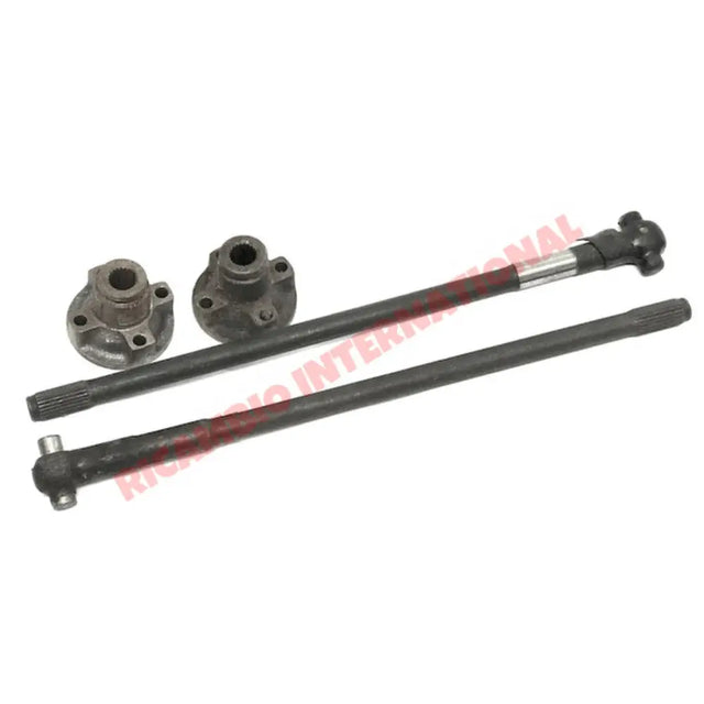 Drive Shaft & Flange Kit (17mm) - Classic Fiat 500 - Axles - Shafts - Joints and Couplings