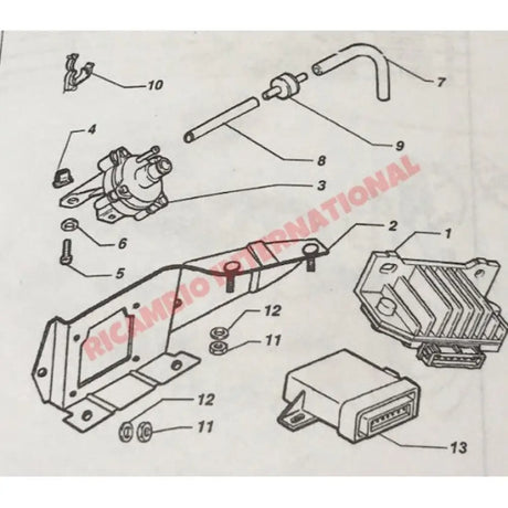 Electronic Engine Management Kit - Classic Fiat 500 126 - Ignition & Assorted Electrics