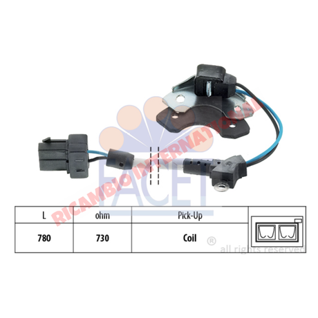 Electronic Pick Up Pulse Sensor - Fiat 124,131 Lancia Beta Croma Regata Lancia Prisma - Ignition and Electrical Items