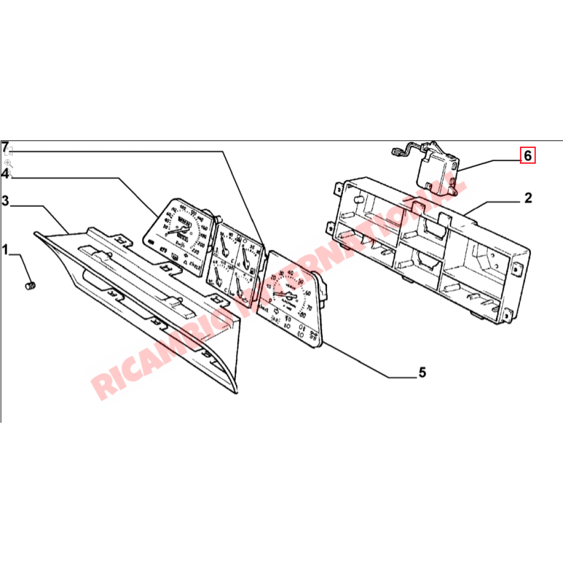 Electronic Speedo Control Unit - Lancia Thema - Electrical