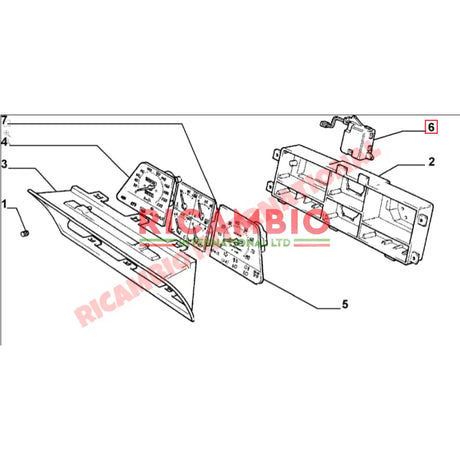 Electronic Speedo Control Unit - Lancia Thema - Electrical