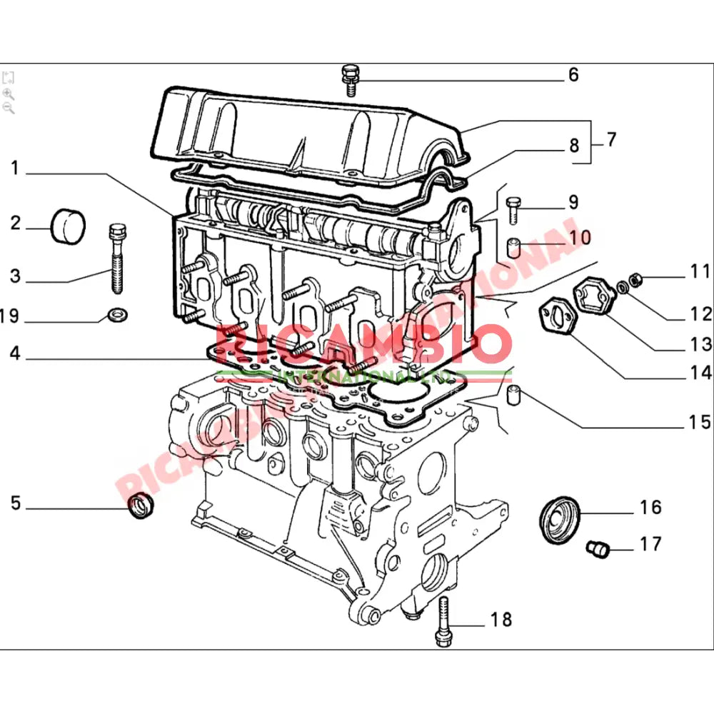 Engine Core Plug Kit - Classic Fiat Panda - Engine Parts