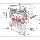 Engine Core Plug Kit - Classic Fiat Panda - Engine Parts
