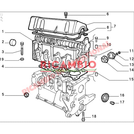 Engine Core Plug Kit - Classic Fiat Panda - Engine Parts