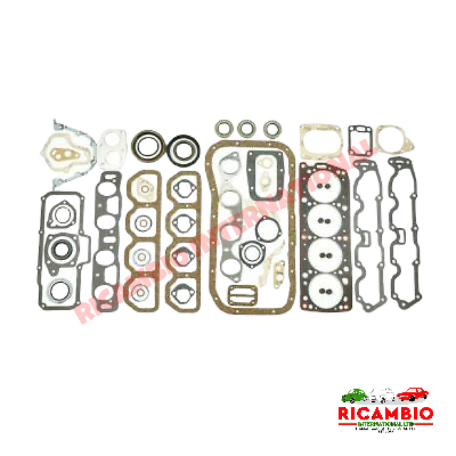 Engine Gasket Set - Fiat 131,132,Argenta Lancia Beta Trevi - Gaskets - Seals - Grommets and Rubber Parts