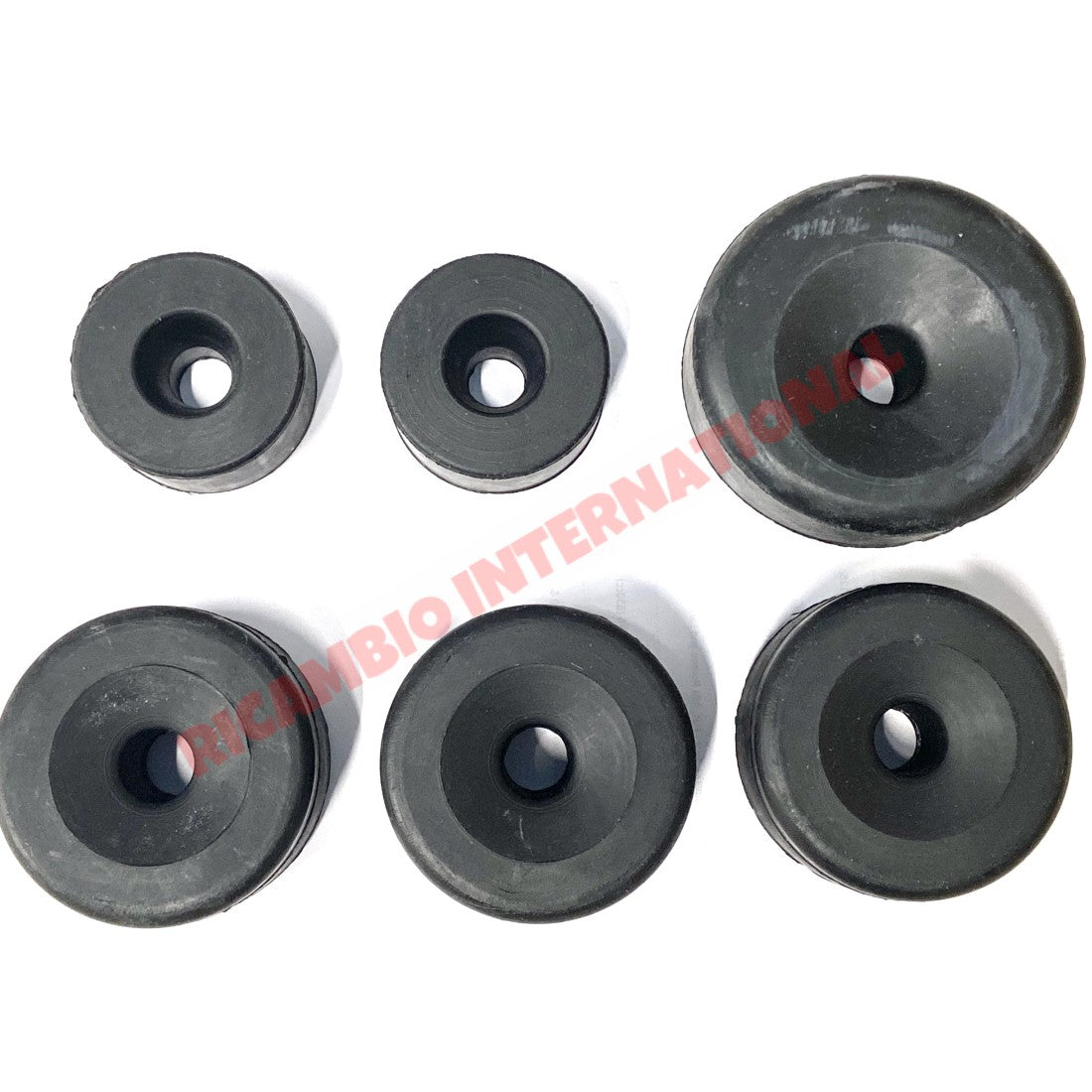 Engine & Gearbox Mount Kit (6 piece) - Lancia Fulvia - All Engine - Gearbox - Suspension & Steering Bushes